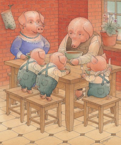 Pigs, 2005 by Kestutis Kasparavicius